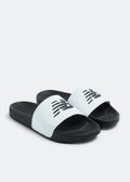New Balance 200 Slide White Black